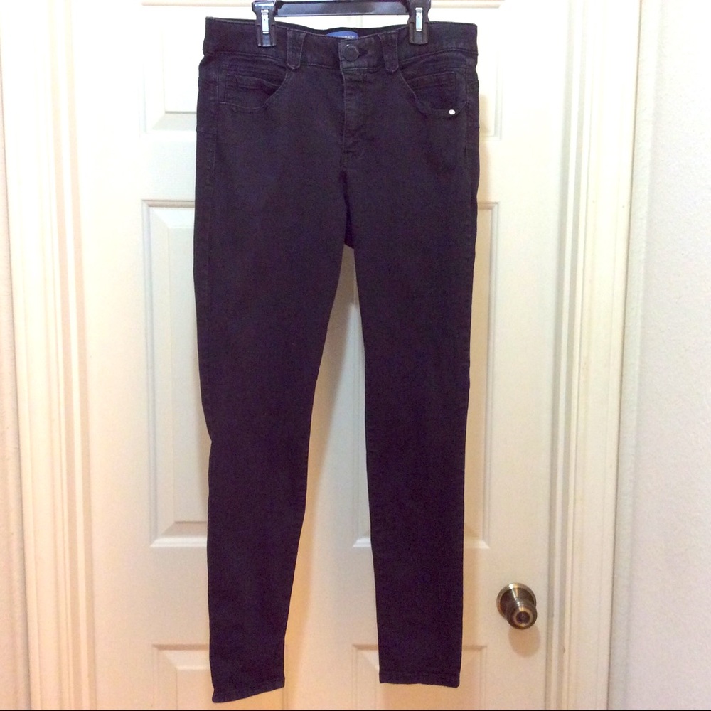 Democracy Ab solution 12 blk stretch skinny jean